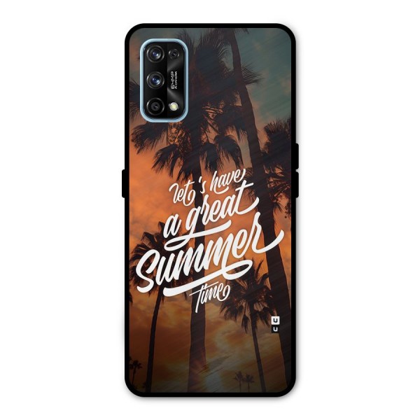 Great Summer Metal Back Case for Realme 7 Pro