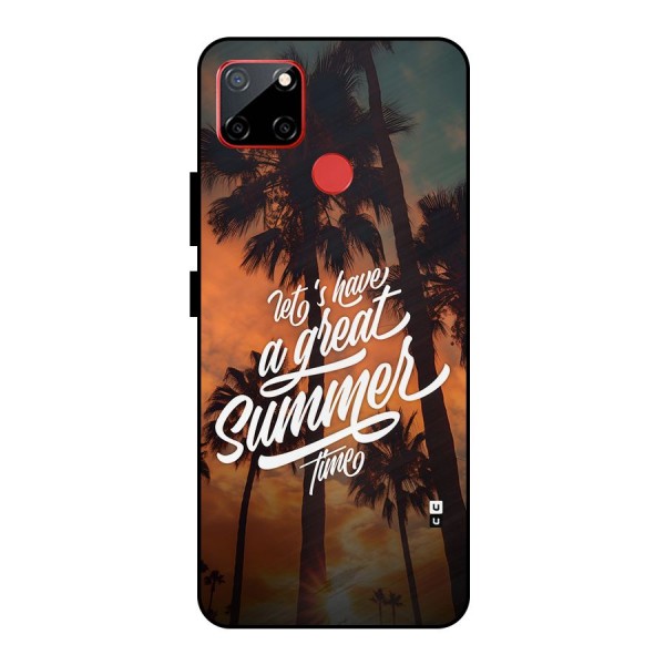 Great Summer Metal Back Case for Realme C12