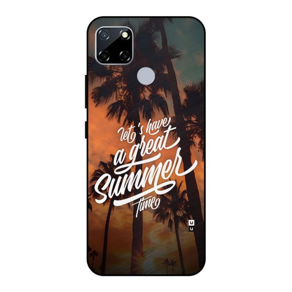 Great Summer Metal Back Case for Realme Narzo 20