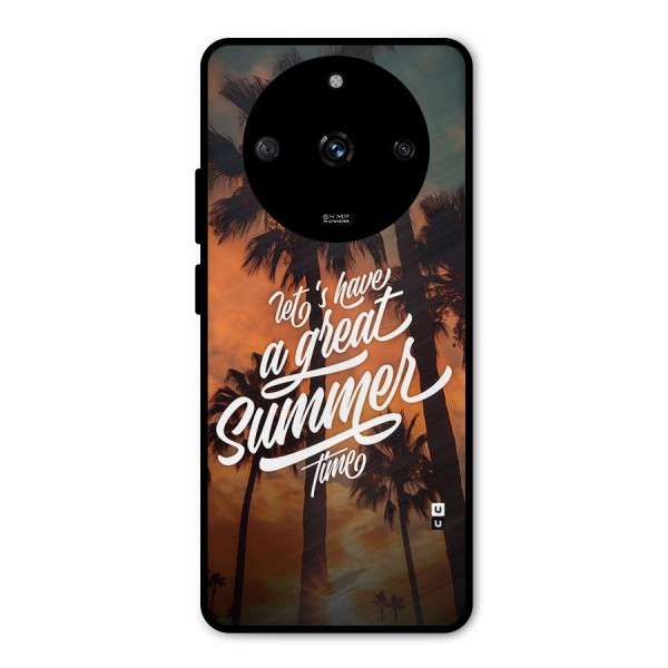 Great Summer Metal Back Case for Realme Narzo 60 5G