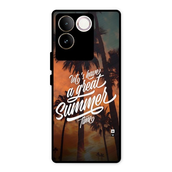 Great Summer Metal Back Case for Vivo T2 Pro