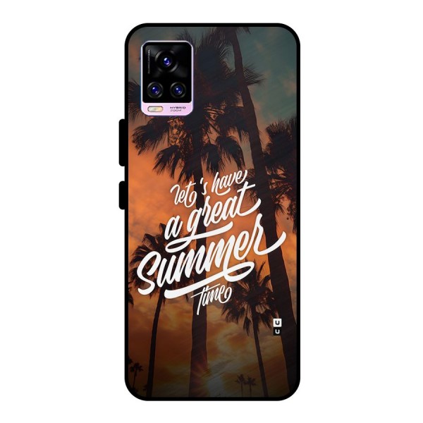 Great Summer Metal Back Case for Vivo V20 Pro