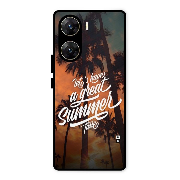 Great Summer Metal Back Case for Vivo V29e