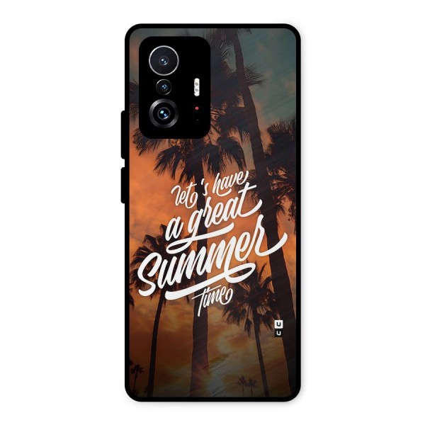 Great Summer Metal Back Case for Xiaomi 11T Pro