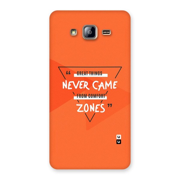 Great Things Comfort Zones Back Case for Galaxy On5