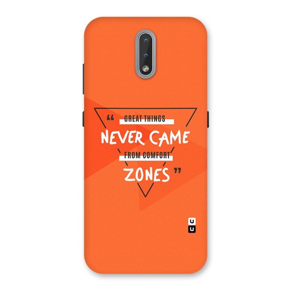 Great Things Comfort Zones Back Case for Nokia 2.3