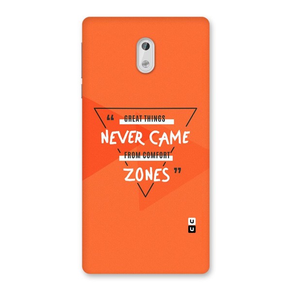 Great Things Comfort Zones Back Case for Nokia 3