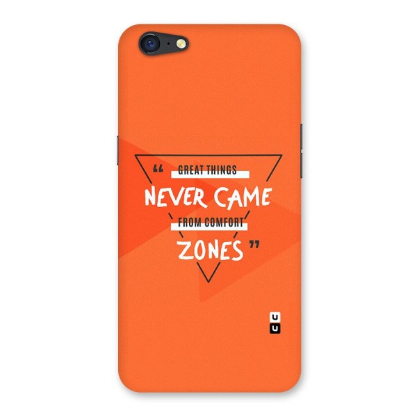 Great Things Comfort Zones Back Case for Oppo A71