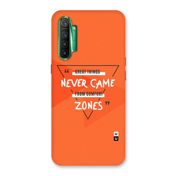 Great Things Comfort Zones Back Case for Realme X2