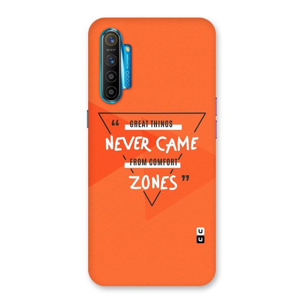 Great Things Comfort Zones Back Case for Realme XT