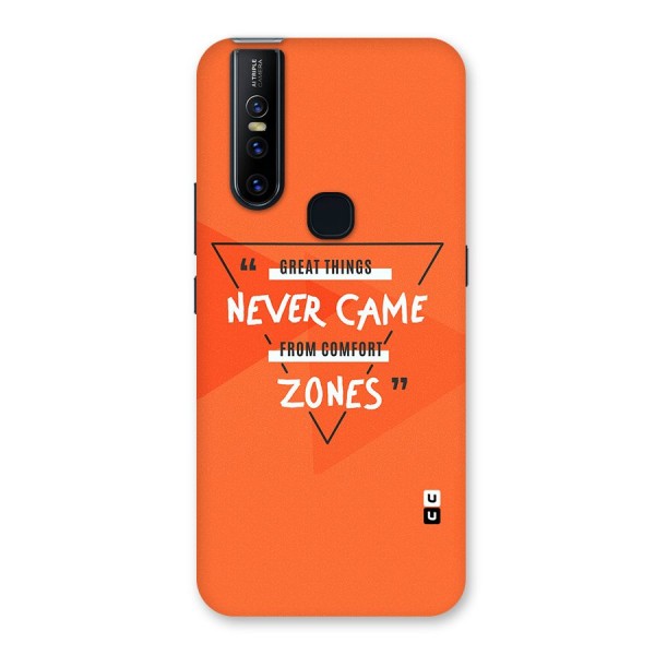 Great Things Comfort Zones Back Case for Vivo V15