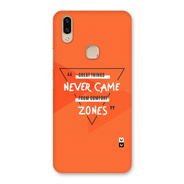 Great Things Comfort Zones Back Case for Vivo V9