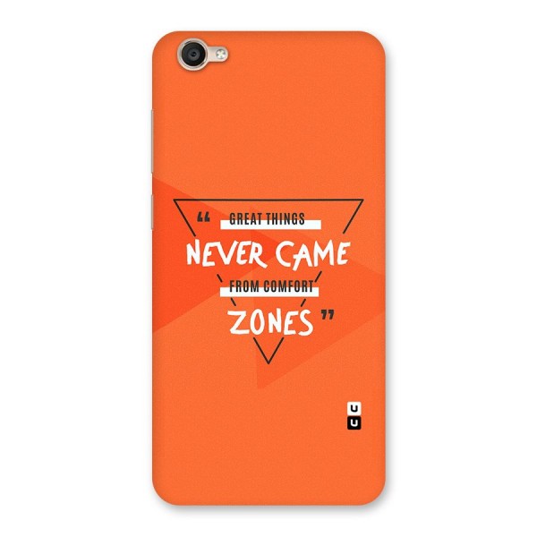 Great Things Comfort Zones Back Case for Vivo Y55