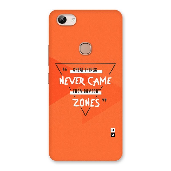 Great Things Comfort Zones Back Case for Vivo Y83