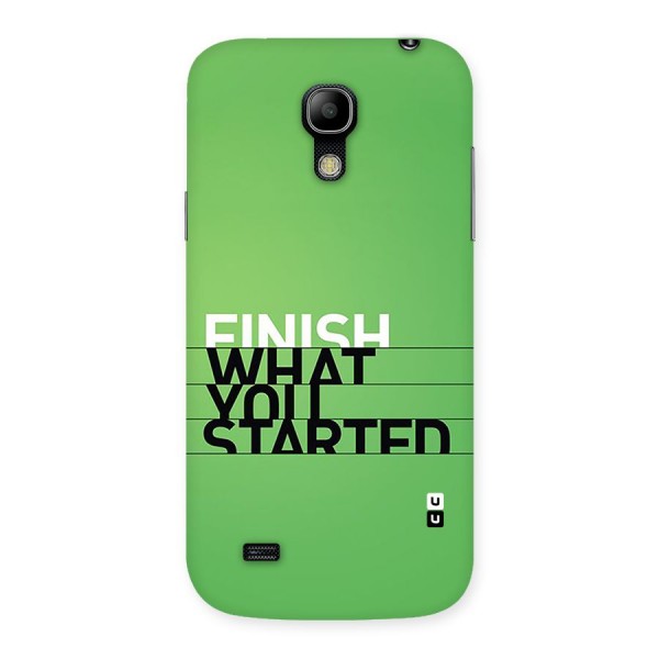 Green Finish Back Case for Galaxy S4 Mini