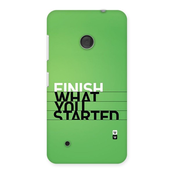 Green Finish Back Case for Lumia 530