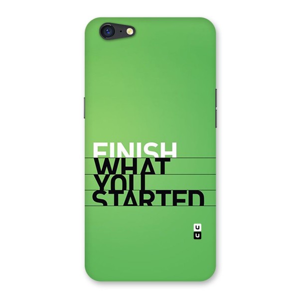 Green Finish Back Case for Oppo A71