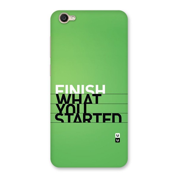 Green Finish Back Case for Vivo Y55s