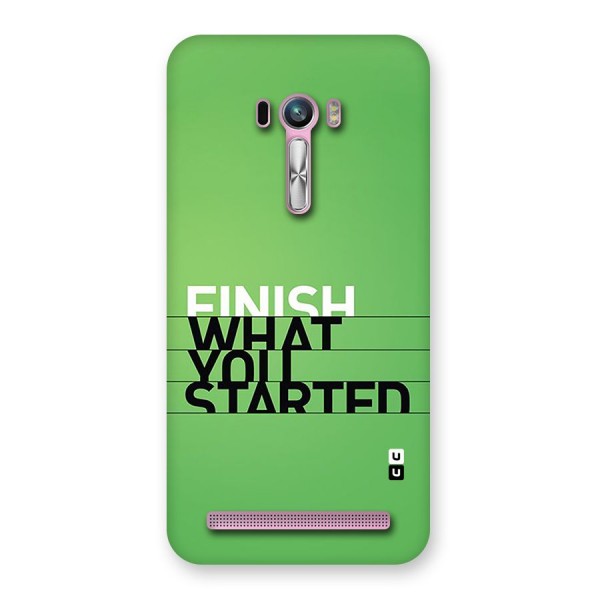 Green Finish Back Case for Zenfone Selfie