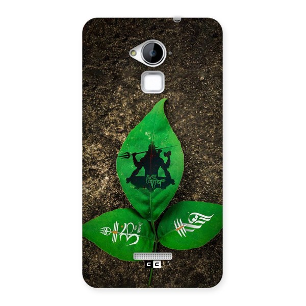 Green Leaf Shiva Back Case for Coolpad Note 3