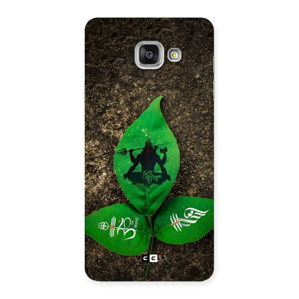 Green Leaf Shiva Back Case for Galaxy A7 (2016)