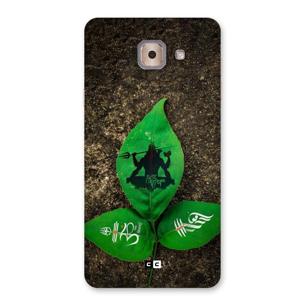 Green Leaf Shiva Back Case for Galaxy J7 Max