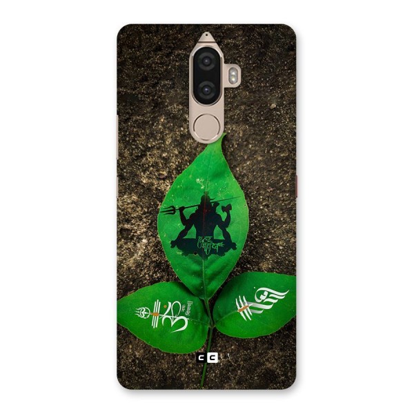 Green Leaf Shiva Back Case for Lenovo K8 Note