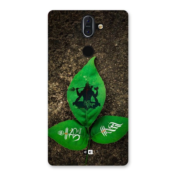 Green Leaf Shiva Back Case for Nokia 8 Sirocco