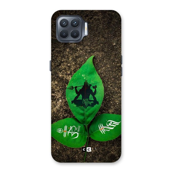 Green Leaf Shiva Back Case for Oppo F17 Pro