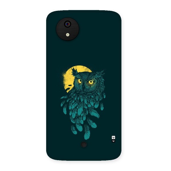 Green Owl Back Case for Canvas A1  AQ4501