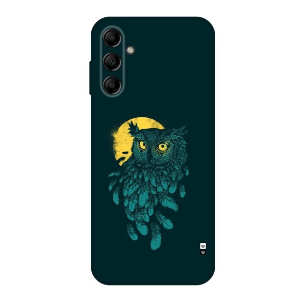 Green Owl Back Case for Galaxy A14 5G