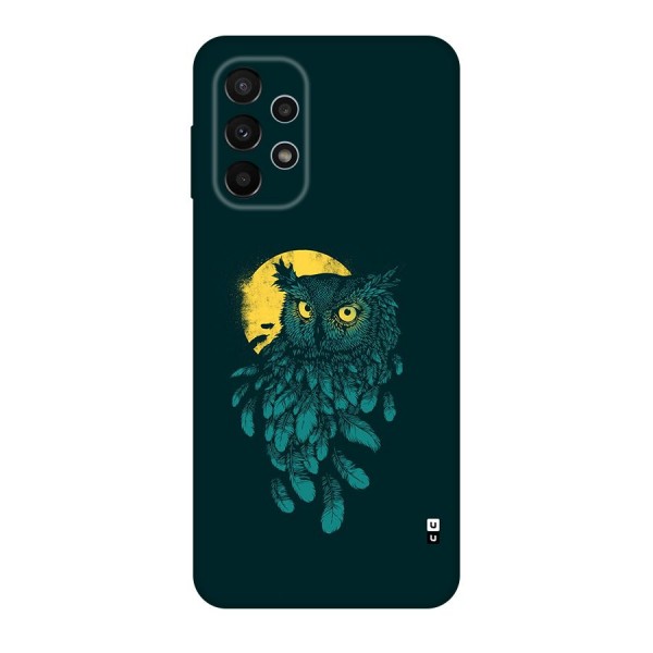 Green Owl Back Case for Galaxy A23