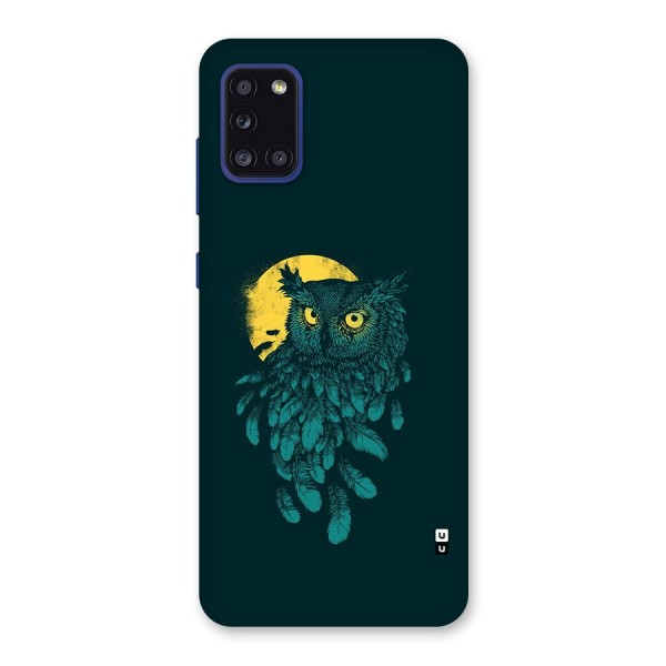 Green Owl Back Case for Galaxy A31