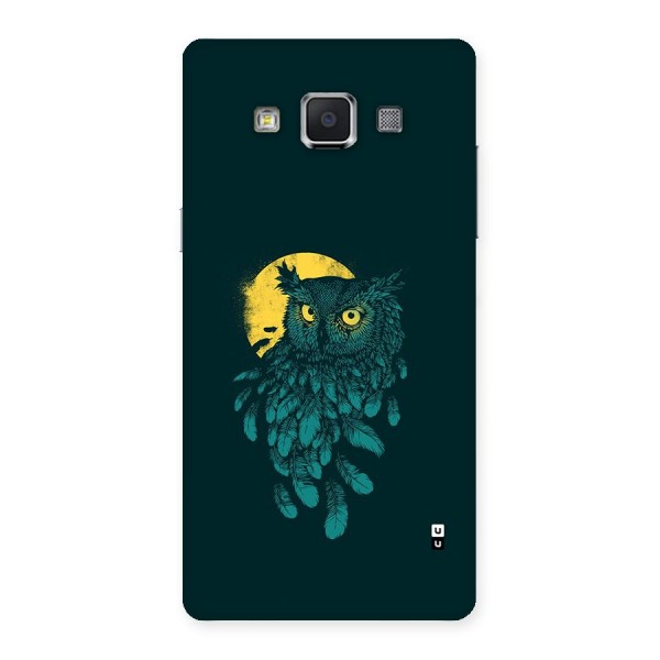 Green Owl Back Case for Galaxy A5