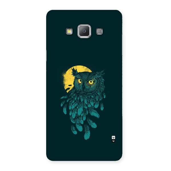 Green Owl Back Case for Galaxy A7