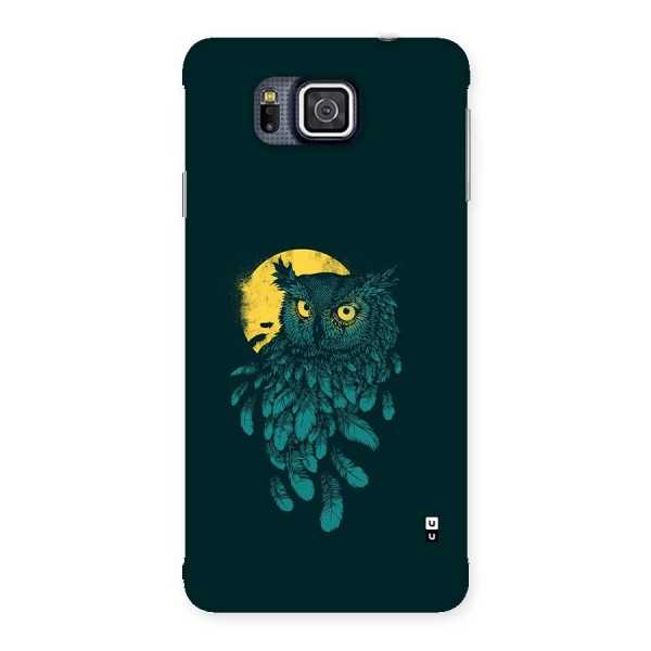 Green Owl Back Case for Galaxy Alpha