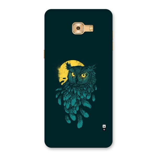 Green Owl Back Case for Galaxy C9 Pro