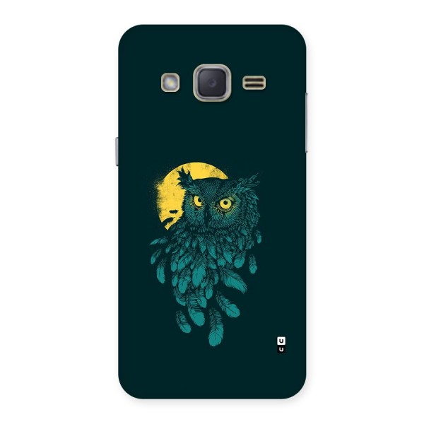 Green Owl Back Case for Galaxy J2