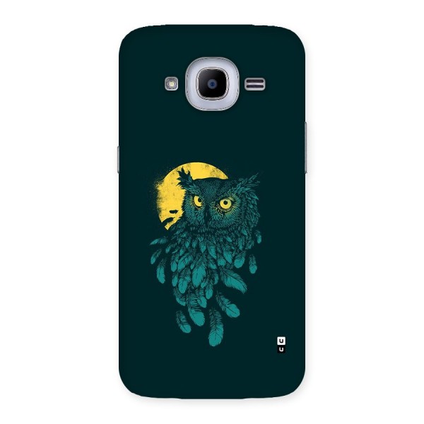 Green Owl Back Case for Galaxy J2 2016