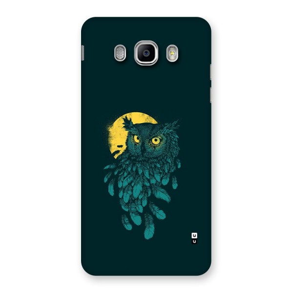 Green Owl Back Case for Galaxy J5 2016