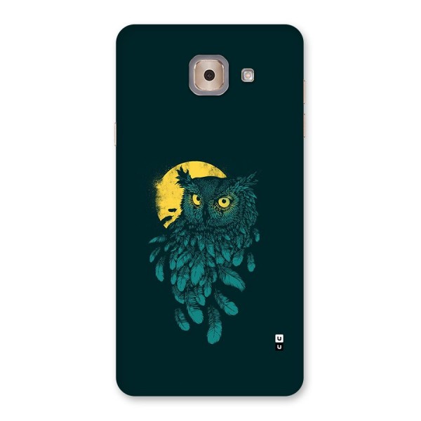 Green Owl Back Case for Galaxy J7 Max