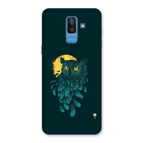 Green Owl Back Case for Galaxy On8 (2018)