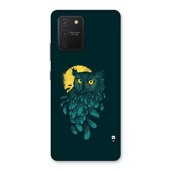 Green Owl Back Case for Galaxy S10 Lite