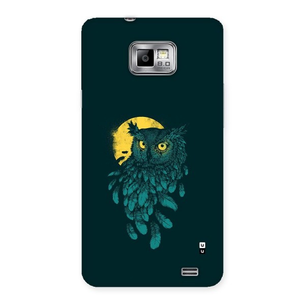 Green Owl Back Case for Galaxy S2