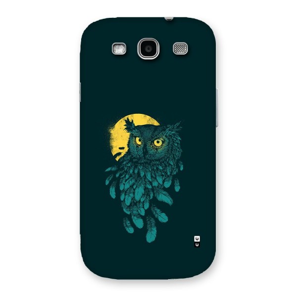 Green Owl Back Case for Galaxy S3