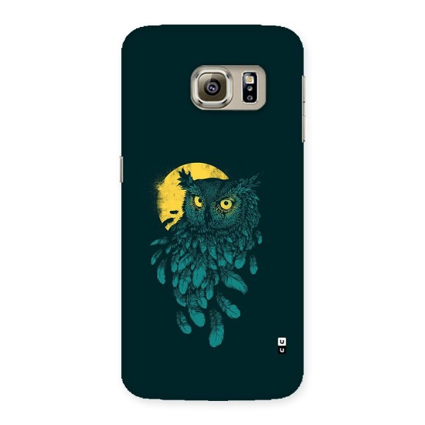 Green Owl Back Case for Galaxy S6 Edge Plus