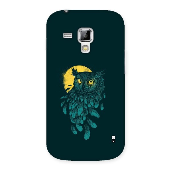 Green Owl Back Case for Galaxy S Duos