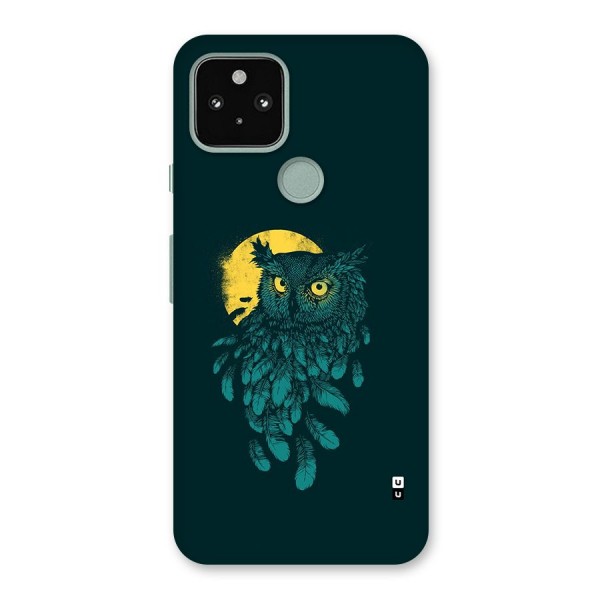 Green Owl Back Case for Google Pixel 5