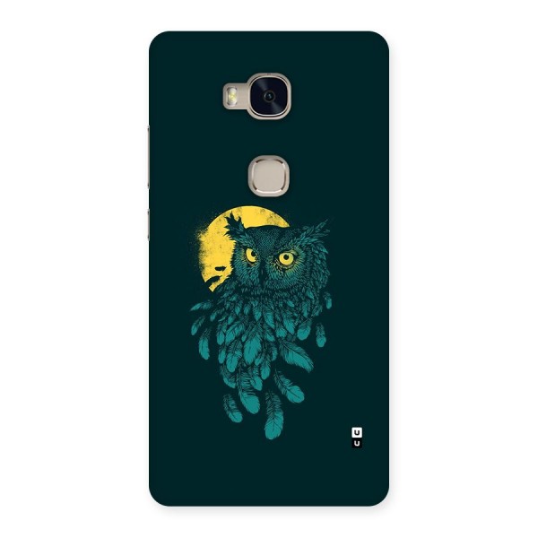 Green Owl Back Case for Honor 5X