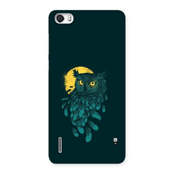 Green Owl Back Case for Honor 6